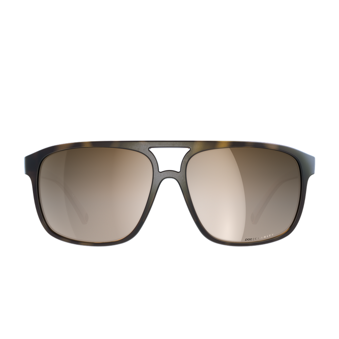 Ochelari de protecție POC Will Tortoise Brown/Clarity Trail/Partly Sunny Silver