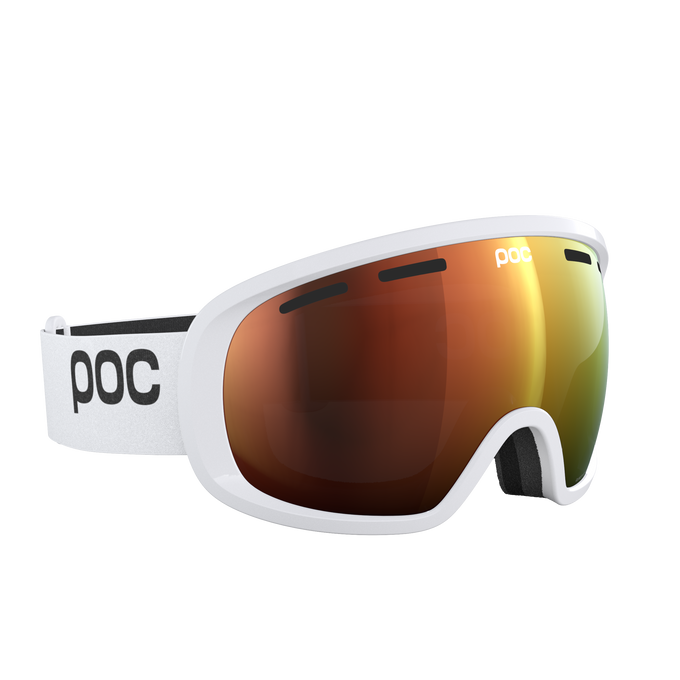 Ochelari de protecție POC Fovea Hydrogen White/Partly Sunny Orange - 2025/26