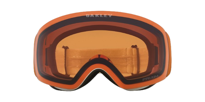 Ochelari de schi Oakley Flight Deck M Arctic White Cell Prizm Snow Persimmon - 2024/25