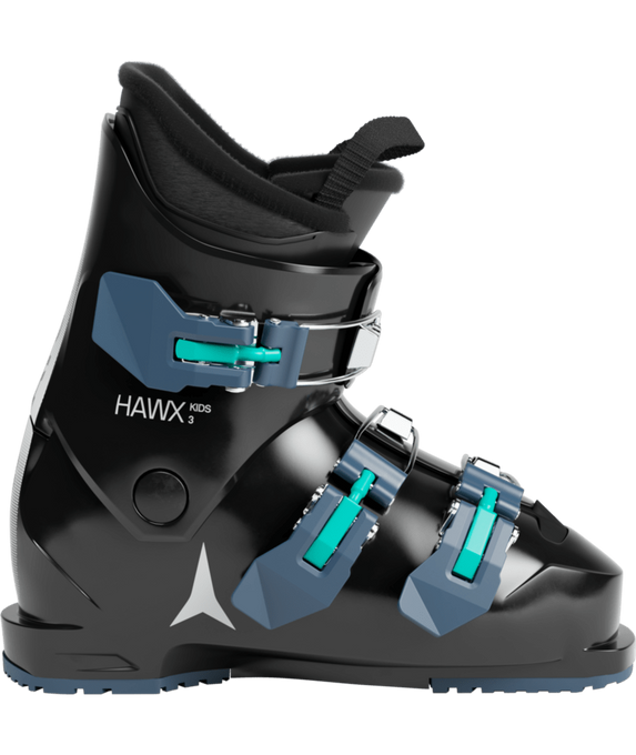 Clăpari de schi Atomic Hawx Kids 3 Black/Teal – 2025/26
