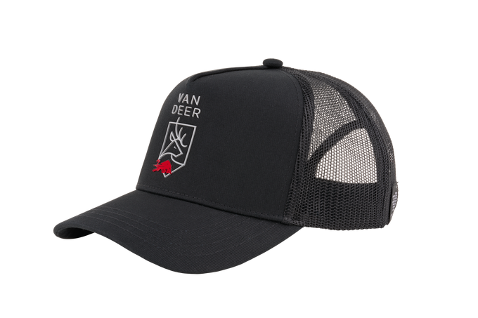 Capac Van Deer Trucker Cap JR Black - 2025/26