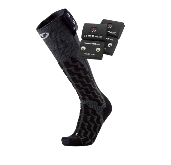 Set de șosete încălzite THERM-IC Powersocks Set - Heat Fusion Uni - S-Pack 1200 