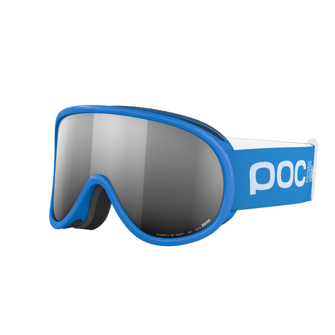 Ochelari de protecție POC Pocito Retina Fluorescent Blue/Partly Sunny Silver - 2025/26