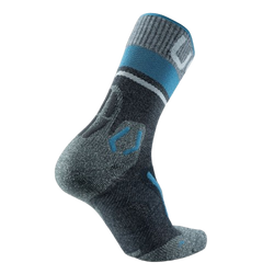 Șosete de exterior UYN Man Trekking One Merino Socks Anthracite/Blue