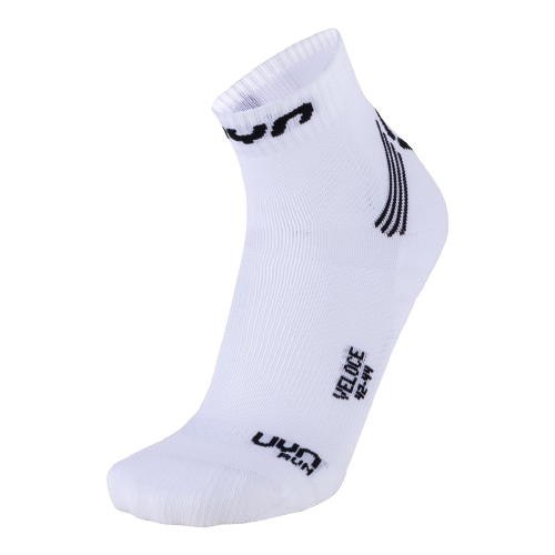 șosete de alergare UYN Run Veloce Man White/Black