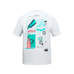 Tricou Kastle Logo-T 100 Man White - 2024/25