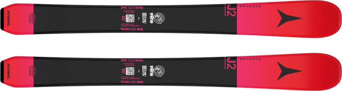 Schiuri Atomic Redster J2 70-90 Red Tension/Black - 2025/26