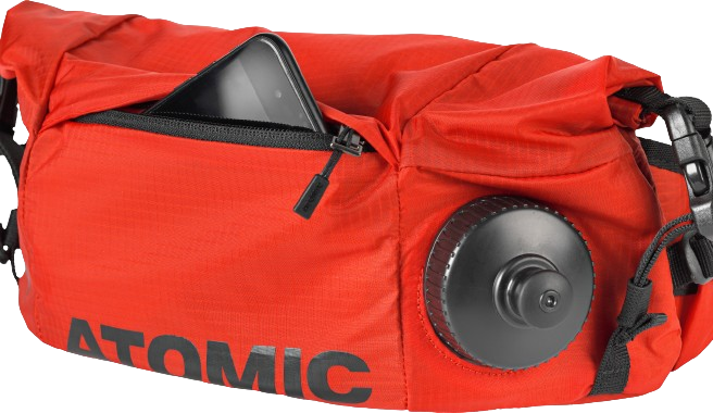 Geantă de șold Atomic Nordic Thermo Bottle Belt Red - 2024/25