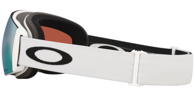 Ochelari de schi Oakley Flight Deck Pro M Matte White/Prizm Snow Sapphire Iridium + Additional lens Prizm Snow Iced Iridium - 2025/26
