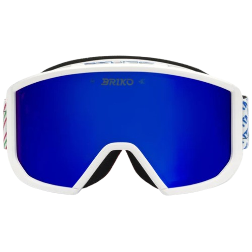 Ochelari de protecție Briko Vulcano Mask Italia White/Science Blue - 2025/26