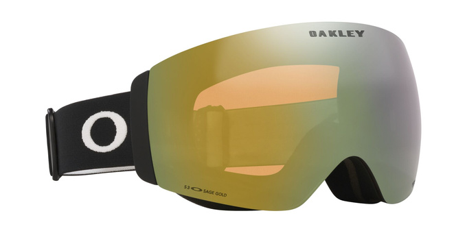 Ochelari de schi Oakley Flight Deck Pro M Matte Black/Prizm Sage Gold Iridium + Additional lens Prizm Snow Iced Iridium - 2025/26