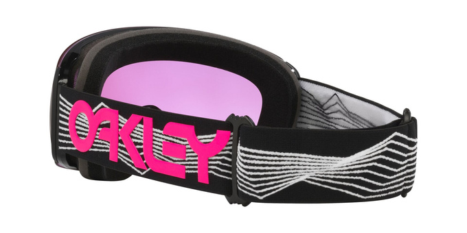 Ochelari de schi Oakley Flight Deck M Black Wired/Prizm Snow Iced Iridium - 2025/26