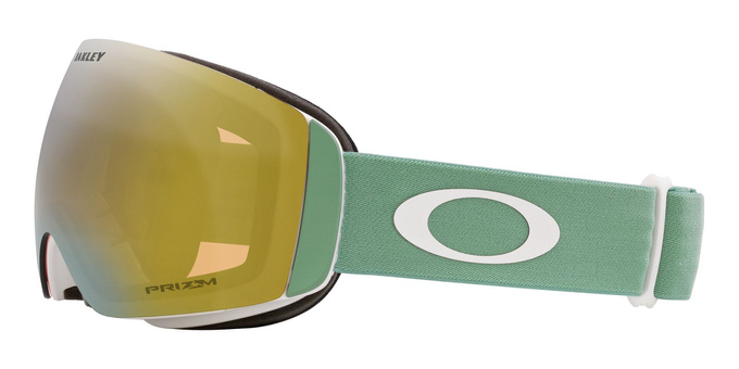 Ochelari de schi Oakley Flight Deck M Matte Jade/Prizm Sage Gold Iridium - 2025/26