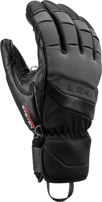 Mănuși LEKI Griffin Base 3D Black/Grey - 2024/25
