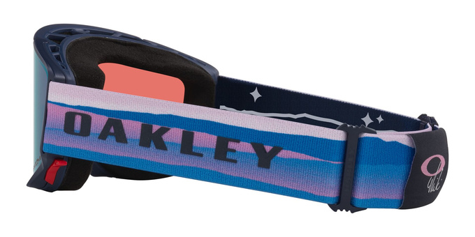 Ochelari de schi Oakley Flow Scape M Mikaela Shiffrin Signature/Prizm Snow Sapphire Iridium + Additional lens Prizm Snow Iced Iridium - 2025/26