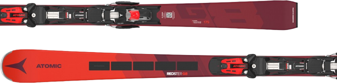 Schiuri Atomic Redster G8 Revoshock C + X 12 GW Red/Black - 2024/25