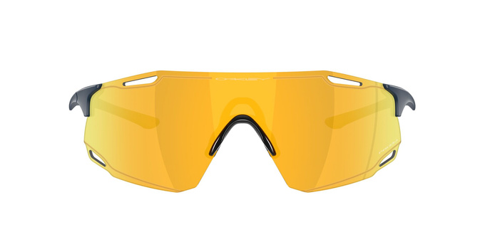 Ochelari de vedere Oakley Cybr Dyno Matte Abyss Frame / Prizm 24K Lenses