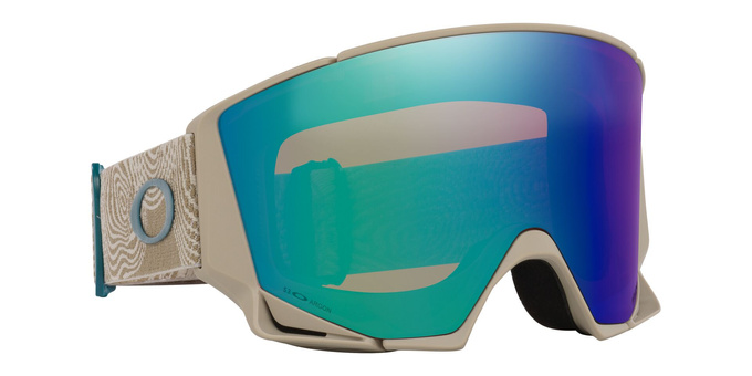 Ochelari de schi Oakley Flow Scape L Mist Trails/Prizm Snow Argon Iridium + Additional lens Prizm Snow Iced Iridium - 2025/26