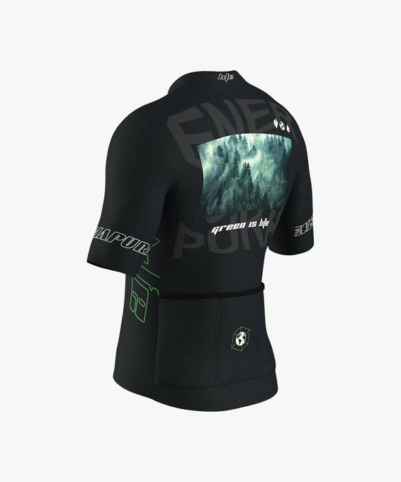 Tricou de ciclism Energiapura T-Shirt Full Zip Life Forest Men/Ragl Alexander - 2023