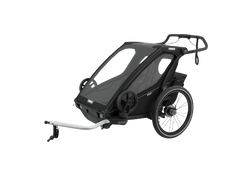 Remorca de biciclete Thule Chariot Sport 2-seat Multisport Bike Trailer Midnight Black - 2024