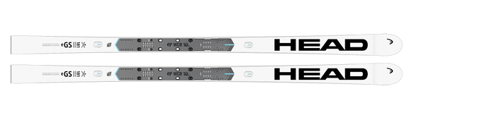 Schiuri HEAD WCR E-GS Rebel + Race Plate WCR 14 short + Freeflex 11 Race - 2025/26