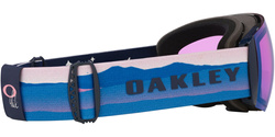 Ochelari de schi Oakley Flight Deck Pro L Mikaela Shiffrin Sig/Prizm Snow Iced Iridium + Additional lens Prizm Snow Sapphire Iridium - 2025/26