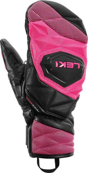 Mănuși LEKI WCR Venom 3D Junior Mitt Pink - 2025/26