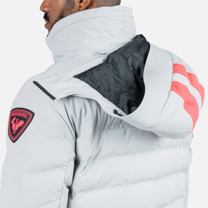 Geaca de schi Rossignol Hero Blackside Puffy JKT Soft Gray - 2024/25