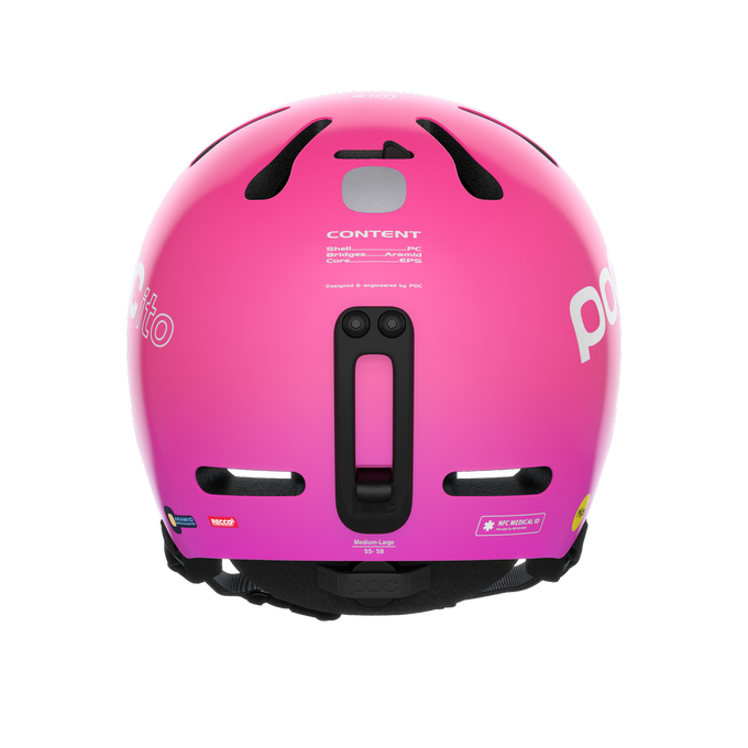 Cască POC Pocito Fornix Mips Fluorescent Pink - 2024/25