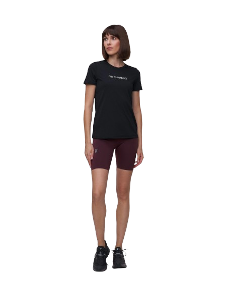 Tricou On Running RUN ON-T Women Black - 2025