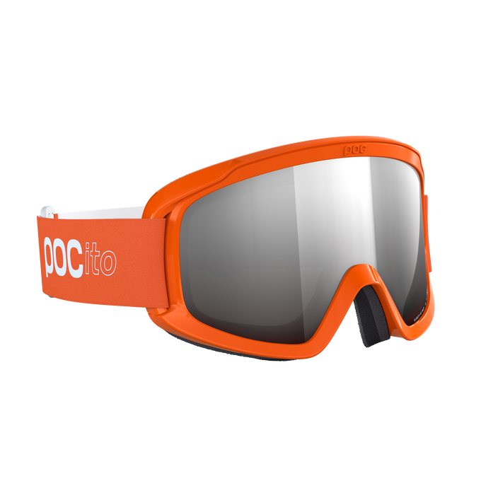 Ochelari de protecție POC POCito Opsin Fluorescent Orange/Partly Sunny Silver - 2025/26