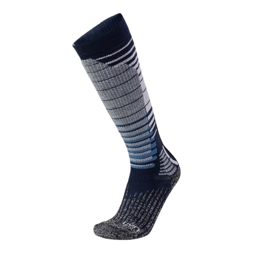 Șosete snowboard UYN Man Ski Snowboard Socks Dark Blue/Grey Melange - 2025/26