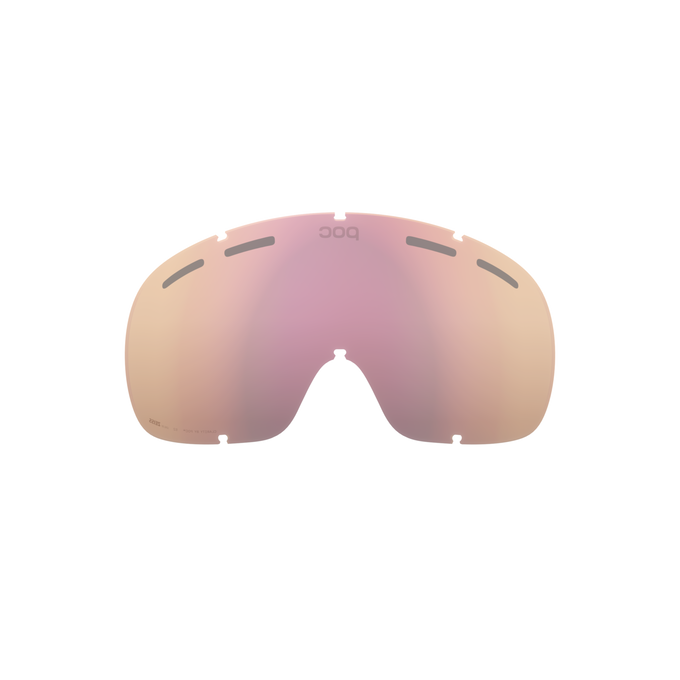 Lentilă pentru ochelari POC Fovea Mid Race Lens Clarity Intense/Partly Sunny Orange - 2025/26