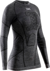 Cămașă termică X-bionic Symbio Merino Shirt LS WMN Rhino Grey - 2024/25