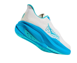 Pantofi bărbați Hoka Mach 6 White/Skyward Blue