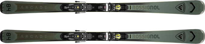 Schiuri Rossignol Arcade 84 Konect + Spx 12 Konect GW B90 Black Yellow - 2025/26