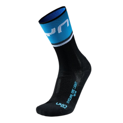 Șosete de exterior UYN Man Cycling One Light Socks Black/Cobal Blue