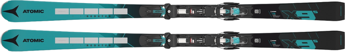 Schiuri Atomic Redster X9S Revoshock S + X 12 GW Black/Teal - 2024/25