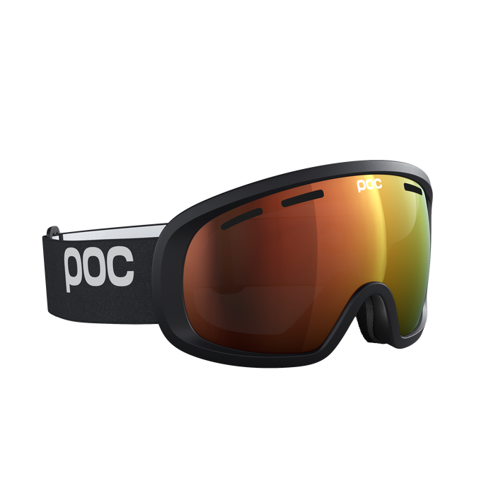 Ochelari de schi POC Fovea Mid Uranium Black/Partly Sunny Orange - 2025/26