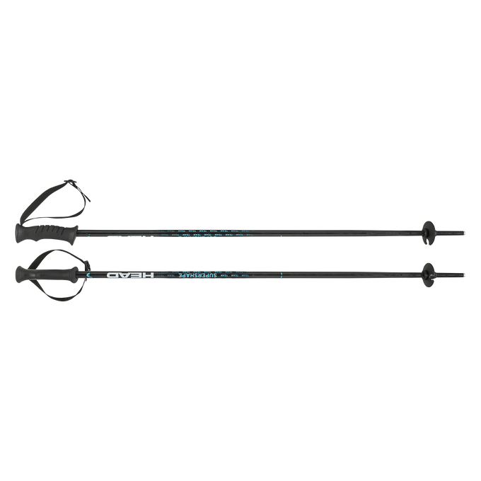 Bețe de schi Head Supershape Team White/Black/Speed Blue - 2025/26