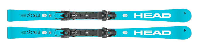 Schiuri HEAD Worldcup Rebles E-SL Pro + Freeflex ST 16 - 2024/25