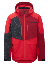Geaca de schi Ziener Trivor Man Padded Red Black Foggy Print - 2025/26