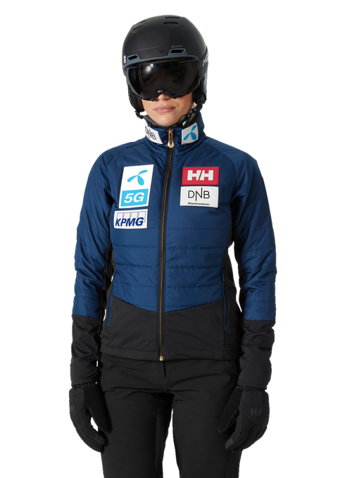 Geaca izolatoare Helly Hansen World Cup Insulator Jacket Ocean NSF - 2023/24