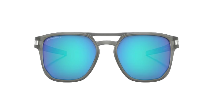 Ochelari de vedere Oakley Latch Beta Prizm Sapphire Polarized Lenses / Matte Grey Ink Frame