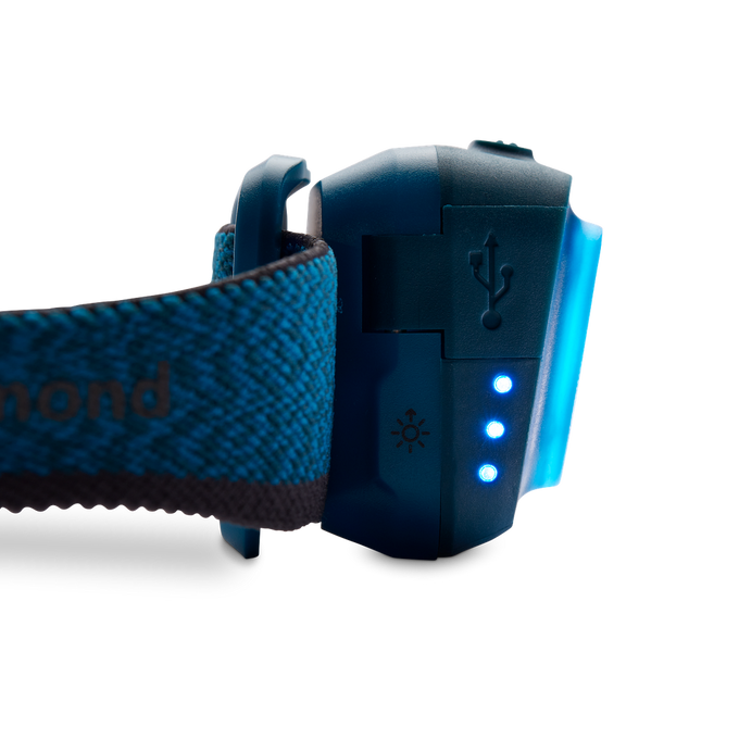 Lanternă frontală Black Diamond Spot 400-R Headlamp Azul - 2023/24