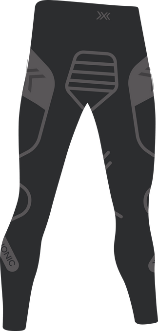 Pantaloni termoactivi X-BIONIC® MEN X Black - 2025/26