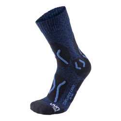 Șosete de exterior UYN Trekking Explorer Light Man Dark Blue/Indigo 