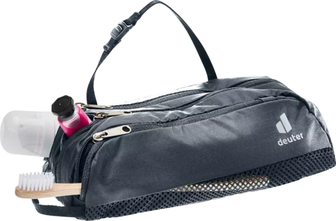 Geantă de spălat Deuter Wash Bag Tour II Black - 2023