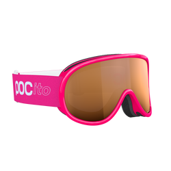 Ochelari de protecție POC Pocito Retina Fluorescent Pink/Partly Sunny Light Orange - 2025/26