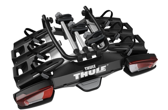 Suport pentru biciclete cu cârlig Thule Velocompact 3bike 13 Pin Aluminum/Black